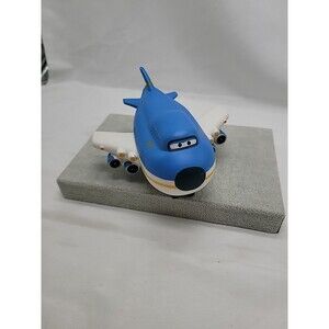 2016 Auldey Wheels Toy Collection Blue Airplane 6" Length